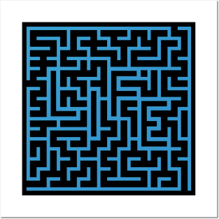 Life is complicated like a maze Posters and Art